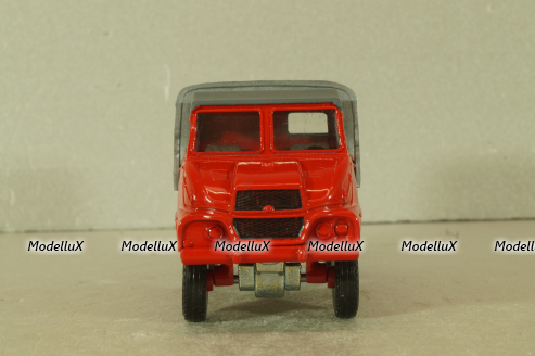 Simca Unic S.U.M.B. 4x4, truck, red, #235, Solido 1:43