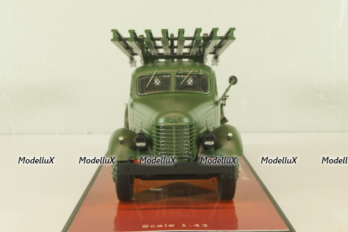 БМ-13-16 Катюша на шасси Зис-150, хаки, TruckTyr 1:43