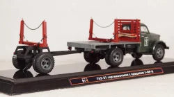 Газ-51 сортиментовоз с прицепом 1-ПР-5, TruckTyr 1:43