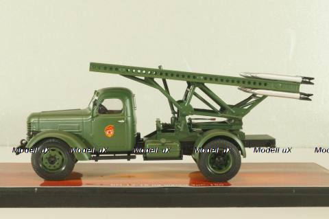 БМ-13-16 Катюша на шасси Зис-150, хаки, TruckTyr 1:43