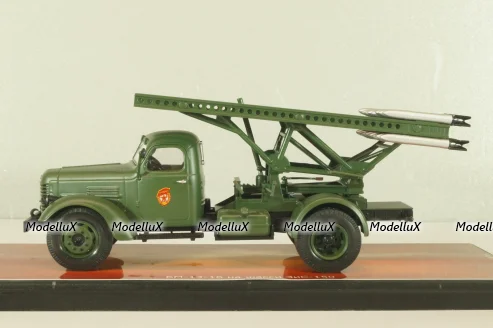 БМ-13-16 Катюша на шасси Зис-150, хаки, TruckTyr 1:43
