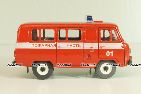 УАЗ-3962, Пожарная Часть 01, Агат 1:43