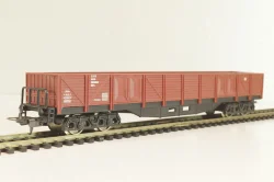 Вагон грузовой, открытый тип Oofs (number P660 513), 4-х осный DB, Epoche IV (1965 - 1990), коричневый, 309043, Lima 1:87 (HO)