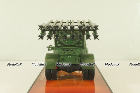 БМ-13-16 Катюша на шасси Зис-150, хаки, TruckTyr 1:43