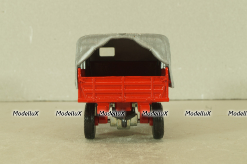 Simca Unic S.U.M.B. 4x4, truck, red, #235, Solido 1:43
