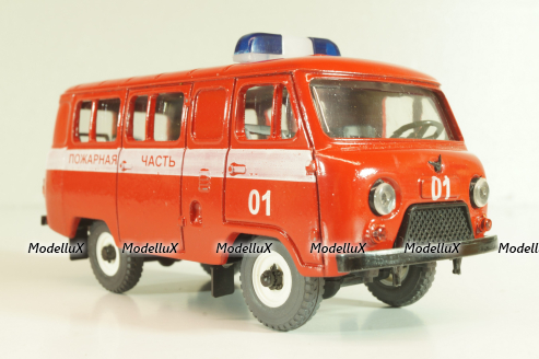 УАЗ-3962, Пожарная Часть 01, Агат 1:43