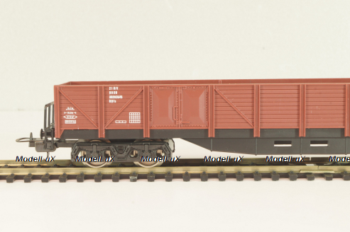 Вагон грузовой, открытый тип Oofs (number P660 513), 4-х осный DB, Epoche IV (1965 - 1990), коричневый, 309043, Lima 1:87 (HO)