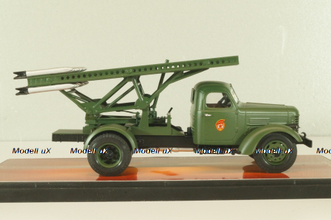 БМ-13-16 Катюша на шасси Зис-150, хаки, TruckTyr 1:43