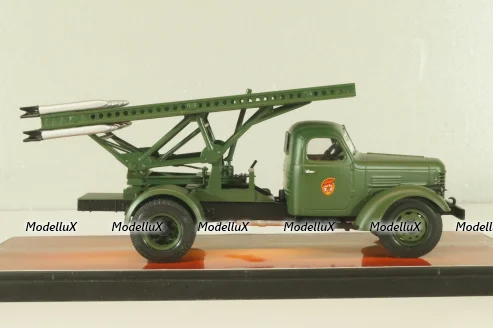БМ-13-16 Катюша на шасси Зис-150, хаки, TruckTyr 1:43