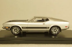 Ford Mustang Mach I 1973 silver / black, PRD398J, Premium X 1:43