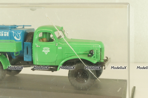 АЦЖР-157 цистерна "Живая рыба" на шасси Зил-157, зеленый/синий, TruckTyr 1:43 Уценка!