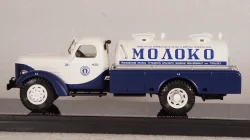 Зис-150 Автоцистерна АЦ-28 с прицепом-цистерной ПЦ-2,2 "Главмолоко", TruckTyr 1:43