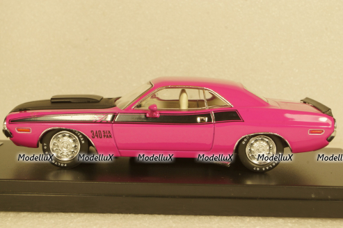 Dodge Challenger T/A 1970 pink / black, PRD408J, Premium X 1:43