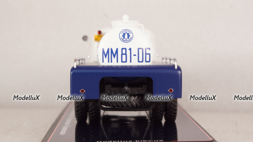 Зис-150 Автоцистерна АЦ-28 с прицепом-цистерной ПЦ-2,2 "Главмолоко", TruckTyr 1:43
