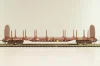 Вагон лесовоз (number 352 9 100-3), 4-х осный SNCF, Epoche IV (1965 - 1990), коричневый, 309044, Lima 1:87 (HO) 