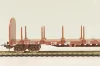 Вагон лесовоз (number 352 9 100-3), 4-х осный SNCF, Epoche IV (1965 - 1990), коричневый, 309044, Lima 1:87 (HO) 