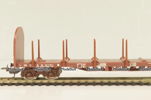 Вагон лесовоз (number 352 9 100-3), 4-х осный SNCF, Epoche IV (1965 - 1990), коричневый, 309044, Lima 1:87 (HO) 