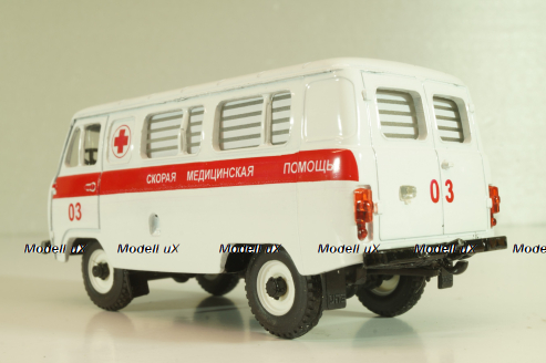 УАЗ-3962, Скорая медицинская помощь 03, Агат 1:43