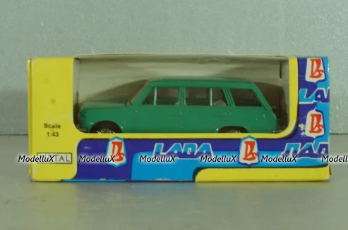 Ваз-2102 Жигули, зеленый, октябрь 1987г., Тантал/Радон 1:43