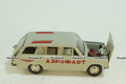Ваз-2102, Аэрофлот, Тантал/Радон 1:43