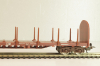 Вагон лесовоз (number 352 9 100-3), 4-х осный SNCF, Epoche IV (1965 - 1990), коричневый, 309044, Lima 1:87 (HO) 