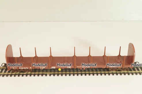 Вагон лесовоз (number 352 9 100-3), 4-х осный SNCF, Epoche IV (1965 - 1990), коричневый, 309044, Lima 1:87 (HO) 