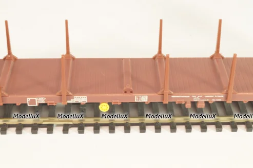 Вагон лесовоз (number 352 9 100-3), 4-х осный SNCF, Epoche IV (1965 - 1990), коричневый, 309044, Lima 1:87 (HO) 