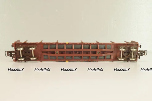 Вагон лесовоз (number 352 9 100-3), 4-х осный SNCF, Epoche IV (1965 - 1990), коричневый, 309044, Lima 1:87 (HO) 