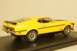 Ford Mustang Mach 1,  1971 yellow / black, PRD397J, Premium X 1:43