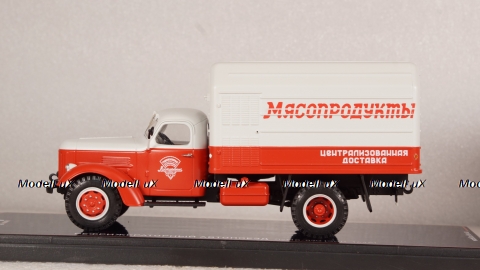 Зил-164А Лумз-890 с прицепом ИАЗП-754В Лумз-853 рефрижераторный автопоезд, TruckTyr 1:43