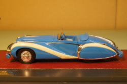 Talbot Lago T26 GS Cabriolet by Saoutchik оpen, blue 1948, MX51904-041, Matrix 1:43