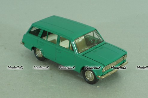 Ваз-2102 Жигули, зеленый, октябрь 1987г., Тантал/Радон 1:43