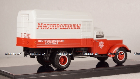 Зил-164А Лумз-890 с прицепом ИАЗП-754В Лумз-853 рефрижераторный автопоезд, TruckTyr 1:43