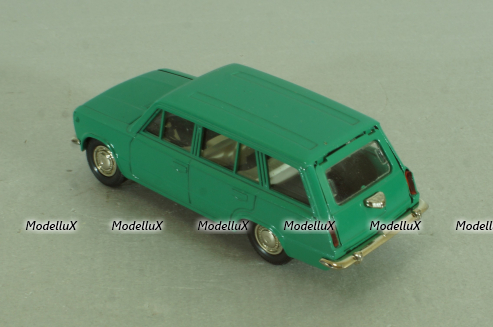 Ваз-2102 Жигули, зеленый, октябрь 1987г., Тантал/Радон 1:43
