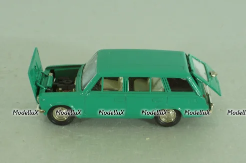 Ваз-2102 Жигули, зеленый, октябрь 1987г., Тантал/Радон 1:43