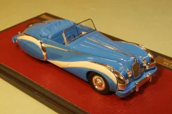 Talbot Lago T26 GS Cabriolet by Saoutchik оpen, blue 1948, MX51904-041, Matrix 1:43