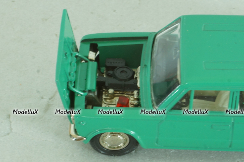 Ваз-2102 Жигули, зеленый, октябрь 1987г., Тантал/Радон 1:43