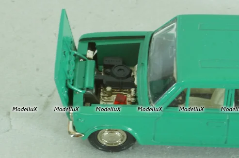 Ваз-2102 Жигули, зеленый, октябрь 1987г., Тантал/Радон 1:43
