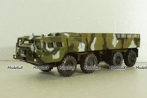 Маз-7310 Ураган бортовой, камуфлированный, Элекон 1:43 чума 