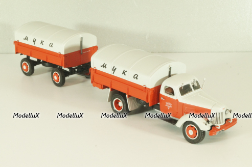 Зил-164АР Мука с прицепом ИАЗП-754В Мука, TruckTyr 1:43