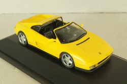 Ferrari 348 TS targa 1989, yellow, 010214, Herpa 1:43