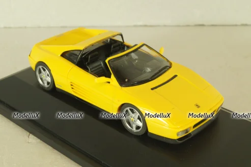 Ferrari 348 TS targa 1989, yellow, 010214, Herpa 1:43