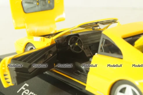 Ferrari 348 TS targa 1989, yellow, 010214, Herpa 1:43