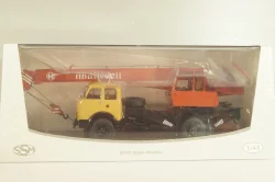 КС-3577 на шасси Маз-500А, автокран, бежевый/коричневый, SSM1644, SSM 1:43