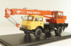 КС-3577 на шасси Маз-500А, автокран, бежевый/коричневый, SSM1644, SSM 1:43
