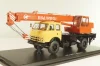 КС-3577 на шасси Маз-500А, автокран, бежевый/коричневый, SSM1644, SSM 1:43