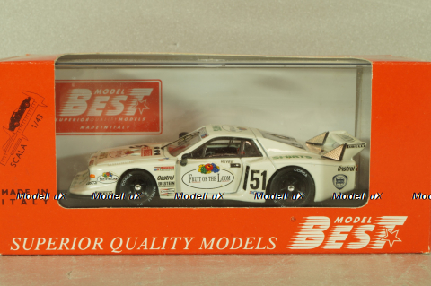 Lancia Beta #51 Monte Carlo Zolder 1980, H.Heyer, 9197, white, Best Models 1:43