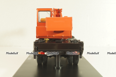 КС-3577 на шасси Маз-500А, автокран, бежевый/коричневый, SSM1644, SSM 1:43