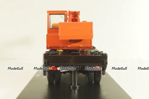 КС-3577 на шасси Маз-500А, автокран, бежевый/коричневый, SSM1644, SSM 1:43