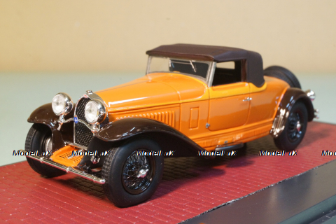 Bugatti T46 Cabriolet De Villars clоsеd 1930, MX50205-062, Matrix 1:43